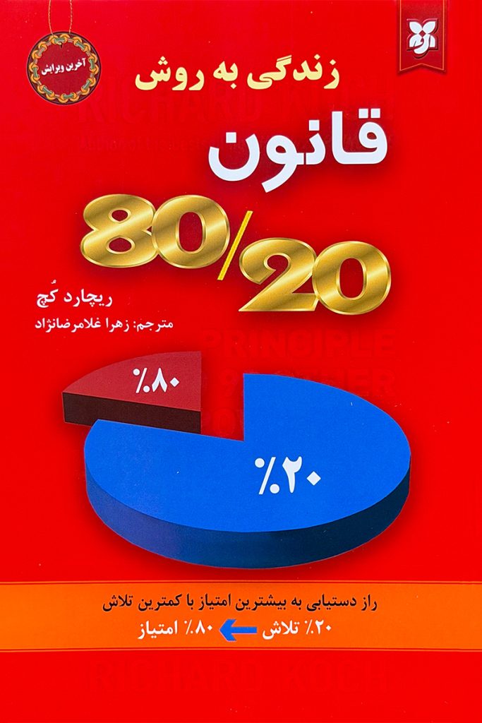 جلد کتاب درباره قانون 80/20